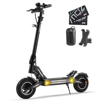 1640W-57KM/H-Up to 56KM-12″ All-terrain Tires-Superior Suspension System-Strong Climbing Ability-Electric Scooter G3 PRO