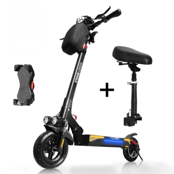 1000W 55 km/h -Turning Indicator- Removal Seat -Tubeless -Electric Scooter T4-B